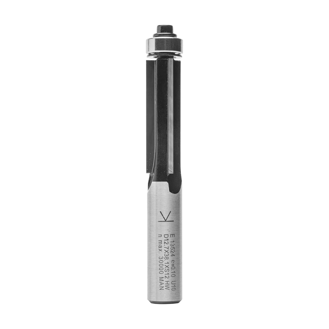 ENT 13524 Bündigfräser HW, Schaft (S) 12 mm, Durchmesser (D) 12,7 mm, NL 38,1 mm, Z3, SL 40 mm, GL 9