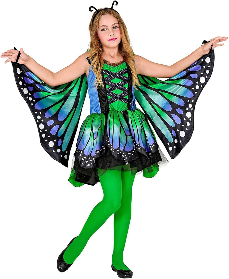 "BUTTERFLY" (tutu dress, wings, antennas) - (140 cm / 8-10 Years), 140