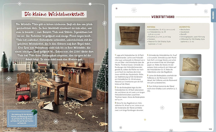 Das ultimative Wichtelhandbuch.: Wichtelbriefe, Vorlagen und Bastelideen rund um die weihnachtliche