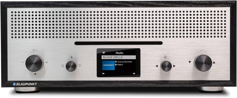 BLAUPUNKT Nostalgieradio Milano RXD 1900 DAB+ mit AUX IN und Bluetooth - 2X 15 Watt RMS Radio mit LC