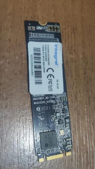 Integral 128GB M.2 SATA III 2280 Interne SSD, bis zu 480MB/s Lesen 400MB/s Schreiben 128GB M.2 2280