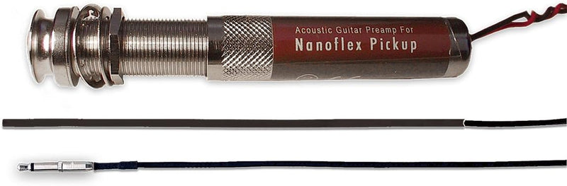 Shadow Nanoflex Pickup für Akustikgitarre mit Endpin-Vorverstärker