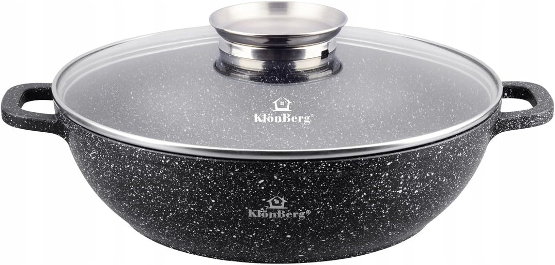 12tlg Topfset 1,7/2/2,6/3,3/3,9/4,8L antihaftbeschichtet, MIT DECKEL, Induktion, Induktion Topf-set