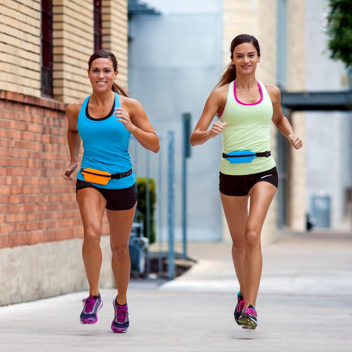 Spibelt Zeibe 03 Bauchtasche Original Pocket Turquoise With Black Zipper, Original Pocket Turquoise