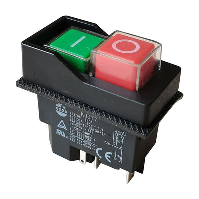 KEDU Wasserdichte elektromagnetische Drucktastenschalter für Industriewerkzeuge und Elektrowerkzeuge