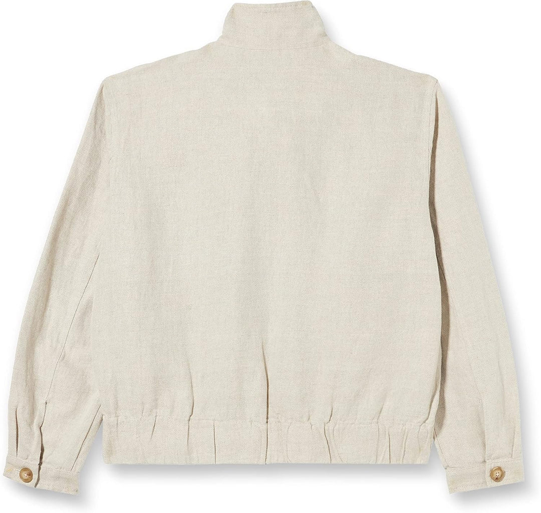 MUSTANG Damen Style Hanna Kapzuenjacke XL Whisper White Melange 2078, XL Whisper White Melange 2078