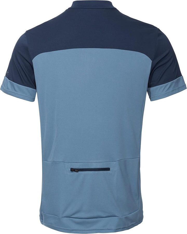 VAUDE Men's Escape Half Zip Shirt - Radshirt Herren - Radtrikot XXL Blue Gray, XXL Blue Gray