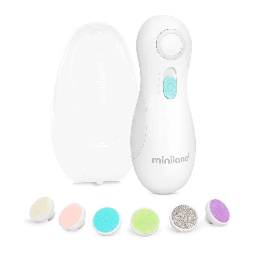 Miniland Baby-Nagelfeile. Elektrische Nagelfeile für Babys.