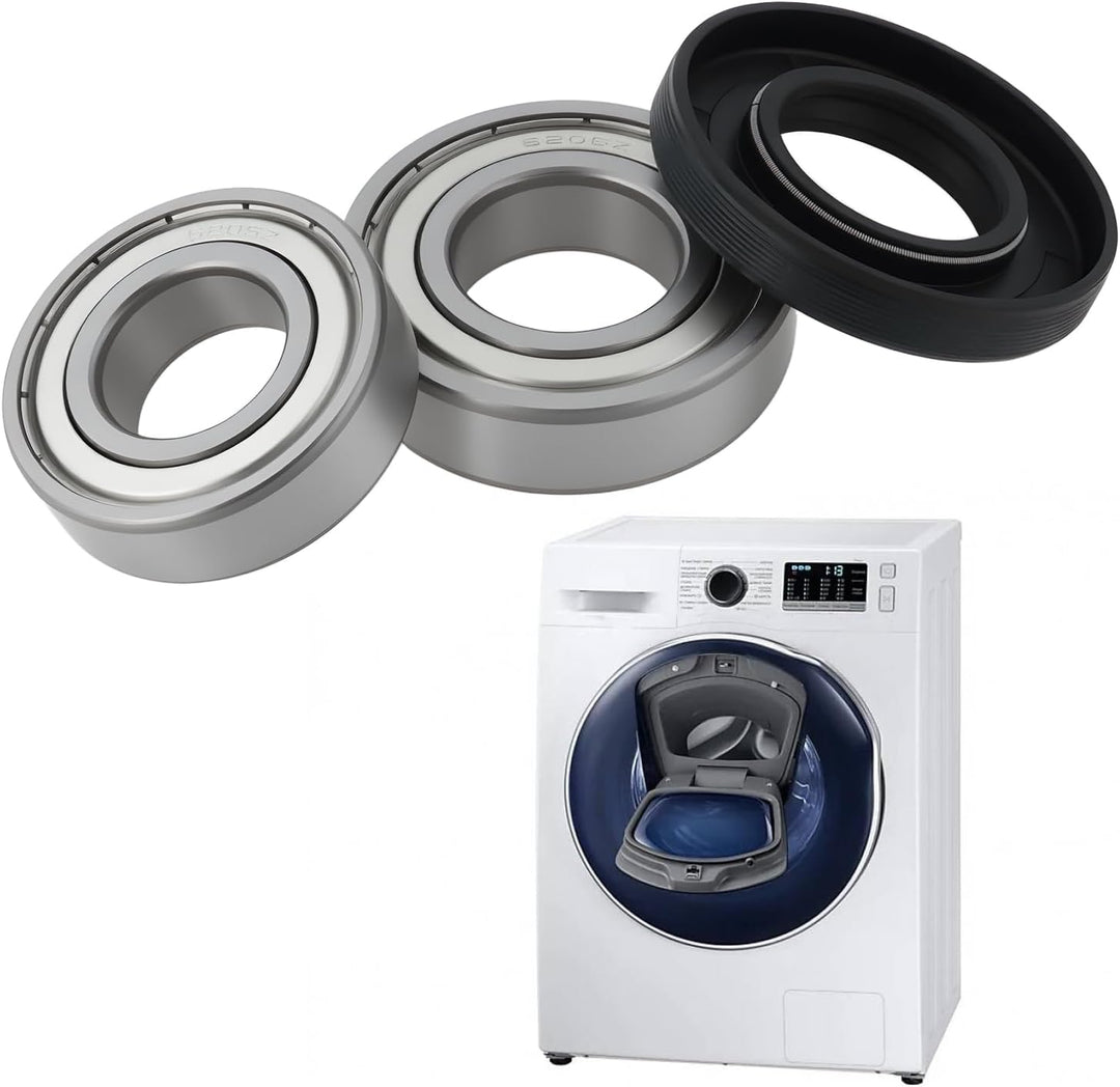Waschtrommel 6205 6206 Lager Und 35x65.55x10/12 Dichtungssatz DC6200008A Kompatibel mit Samsung WD80