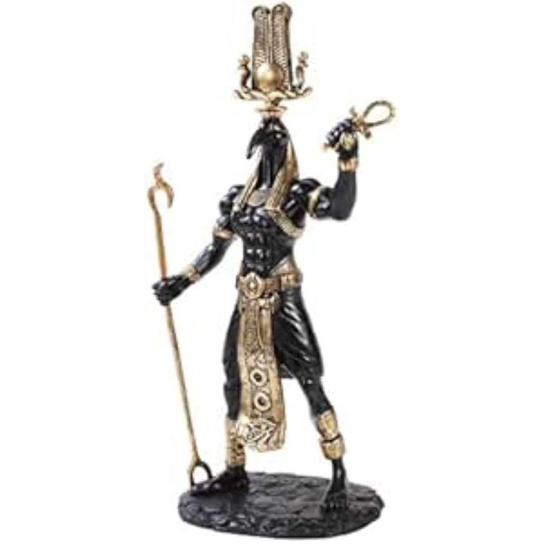 Pacific Giftware Thot Figur als Krieger ägyptischer Gott - Ägypten Deko Statue Götter
