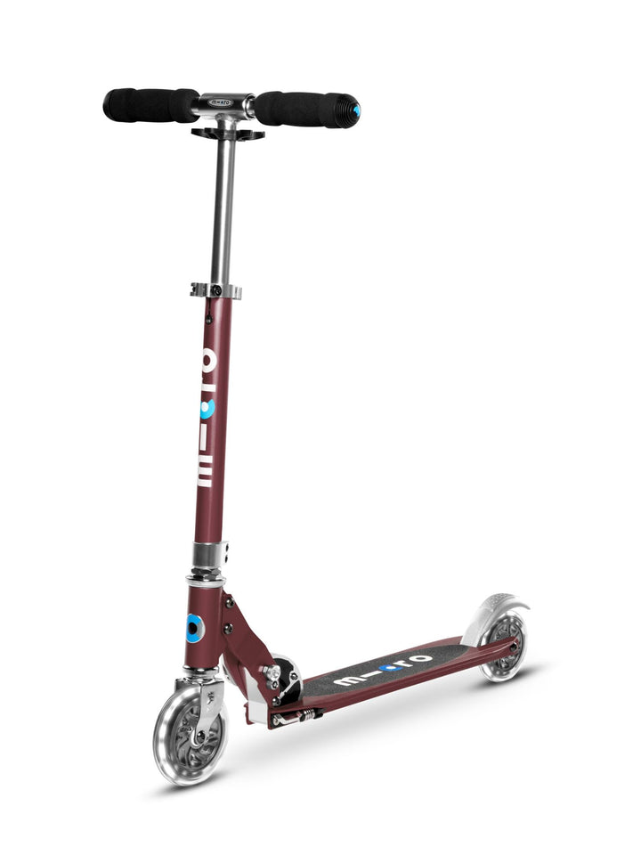 micro™ Sprite LED Kinder Kinderscooter | Cityroller mit LED-Rollen | klappbar und Lenker höhenverste