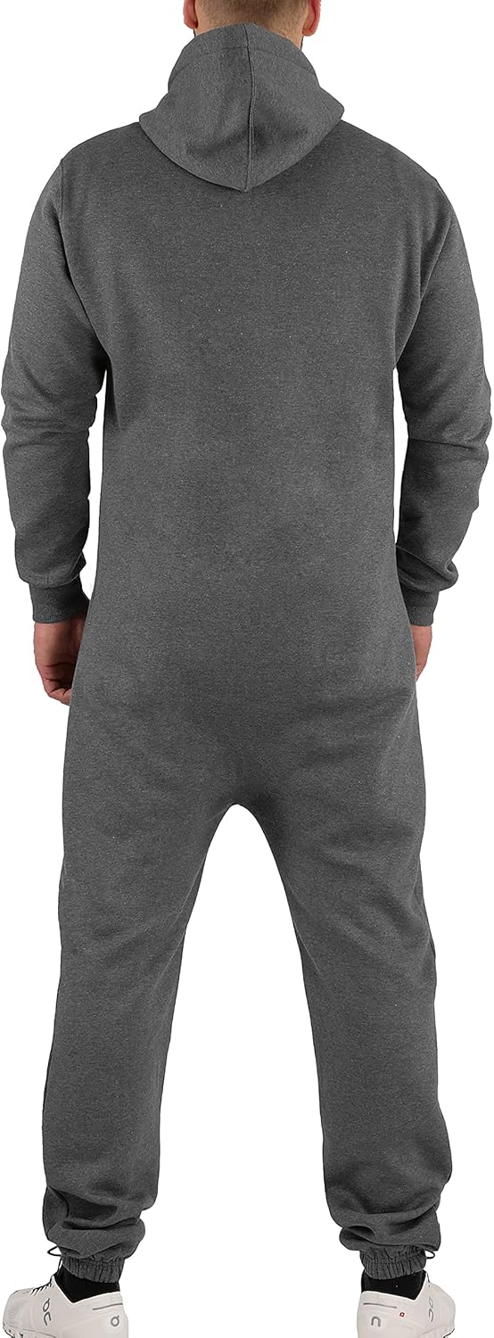 Finchman FMJ18 Herren Jumpsuit Jogger Jogging Anzug Trainingsanzug Overall Hausanzug Warm Winter L D