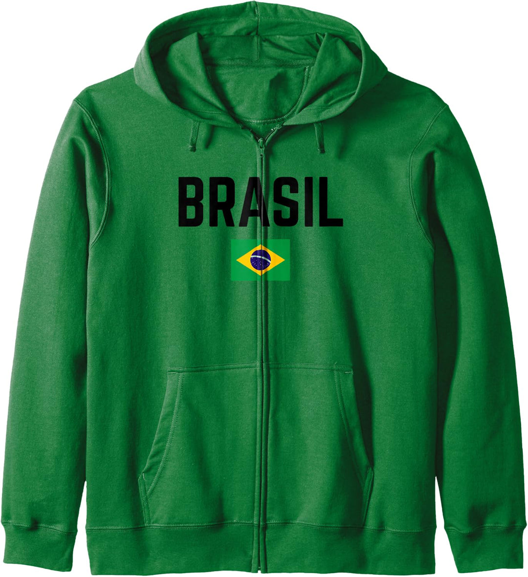 BRASIL BRASILIEN Flagge | Damen Herren Kinder BRASILIEN Kapuzenjacke
