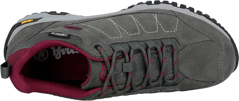 Bruetting Unisex Mount Adams Low Outdoor- & Trekkingschuh 36 EU Grau Bordeaux, 36 EU Grau Bordeaux