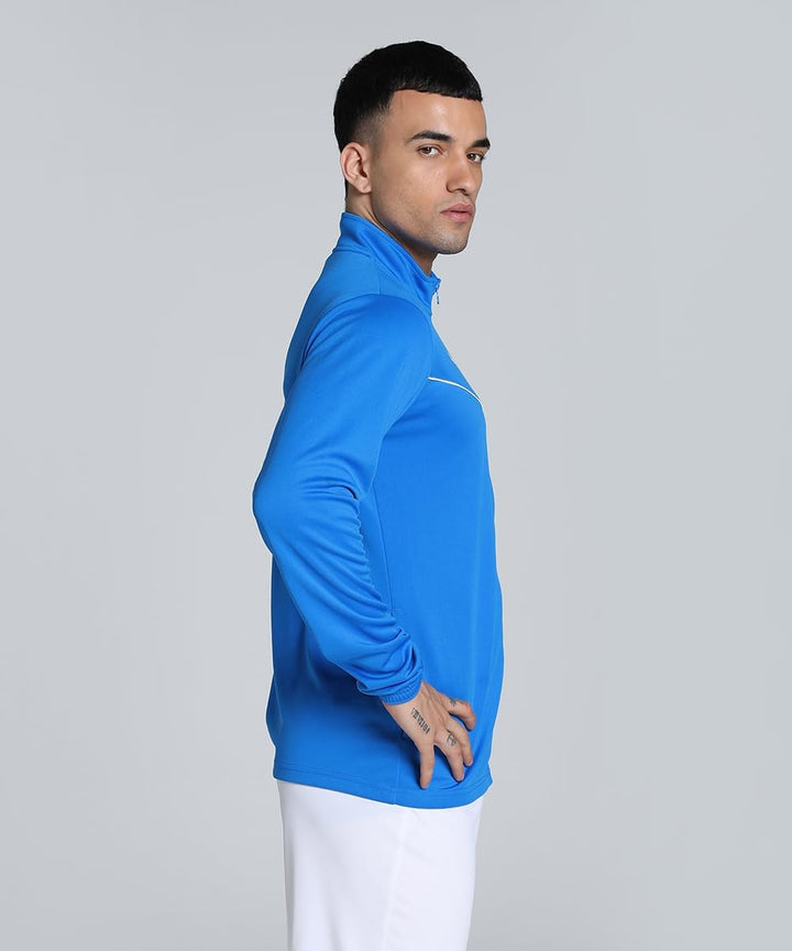 PUMA Teamrise Training Poly Jacket Jr Sweatshirt 164 Electric Blue Lemonade, 164 Electric Blue Lemon