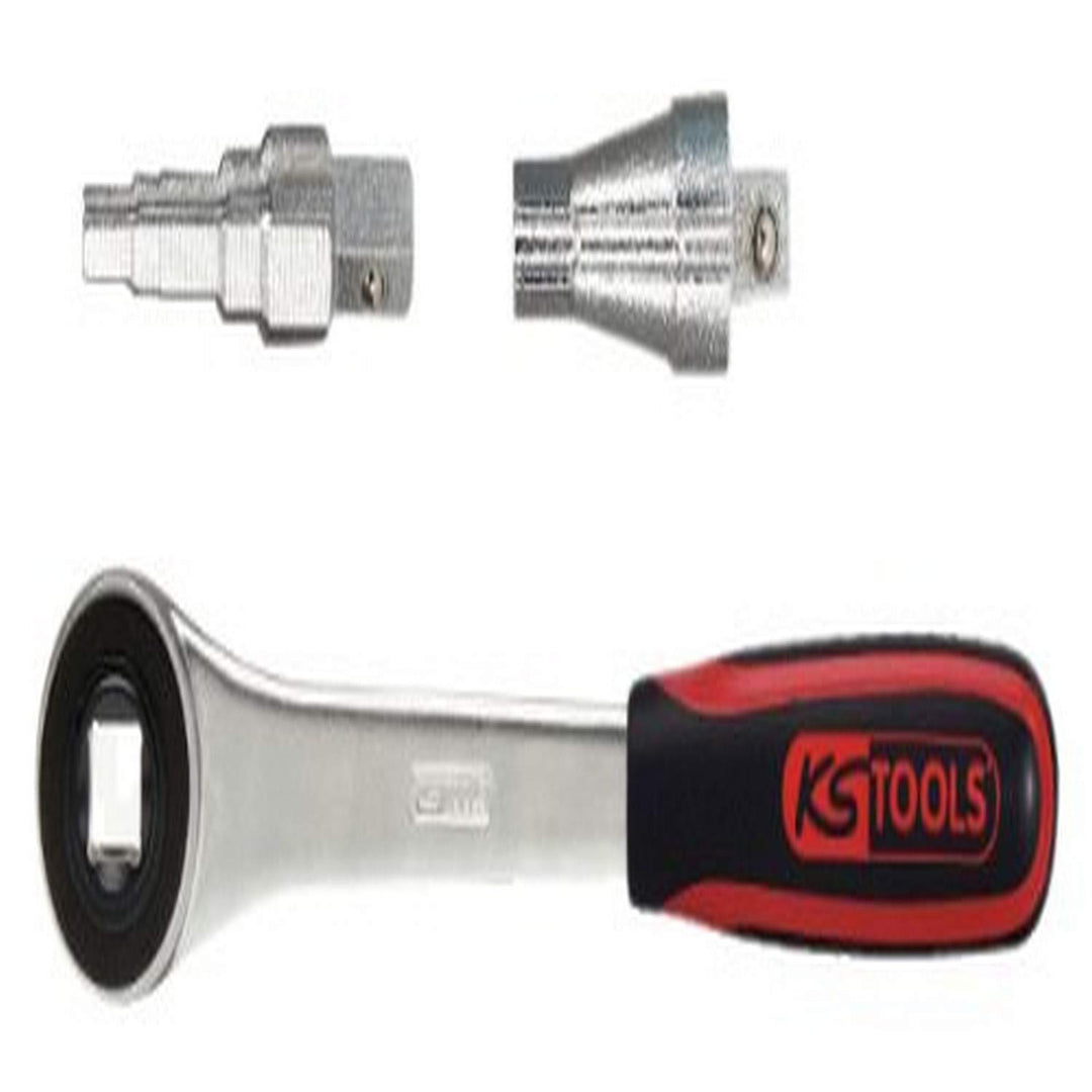 KS Tools 130.3500 Gas-Stufenschlüssel-Satz 3/8"-1", 3-tlg.