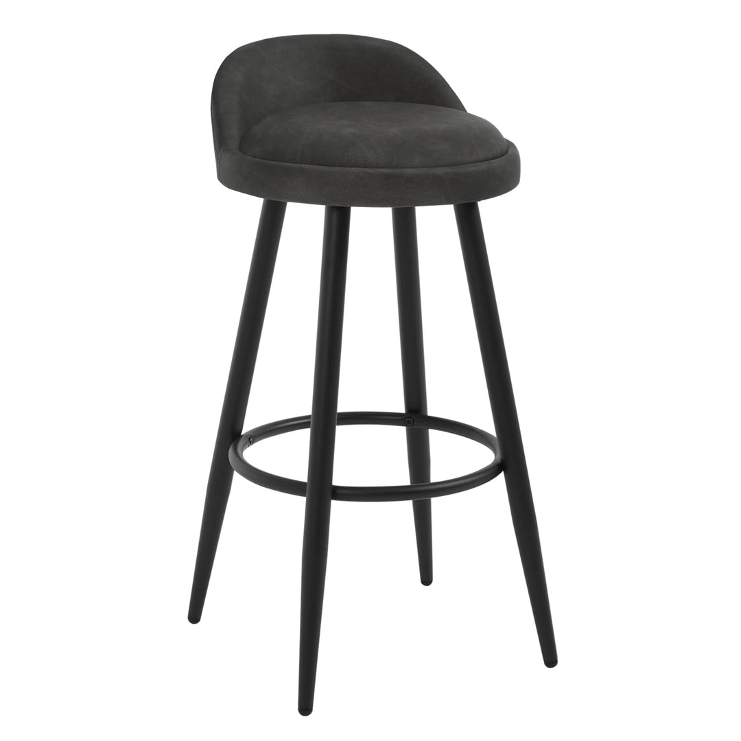 WOLTU BH327an-1 Barhocker 1er Set Barstuhl Hocker Tresenhocker Bistrohocker Designer Hocker mit Lehn