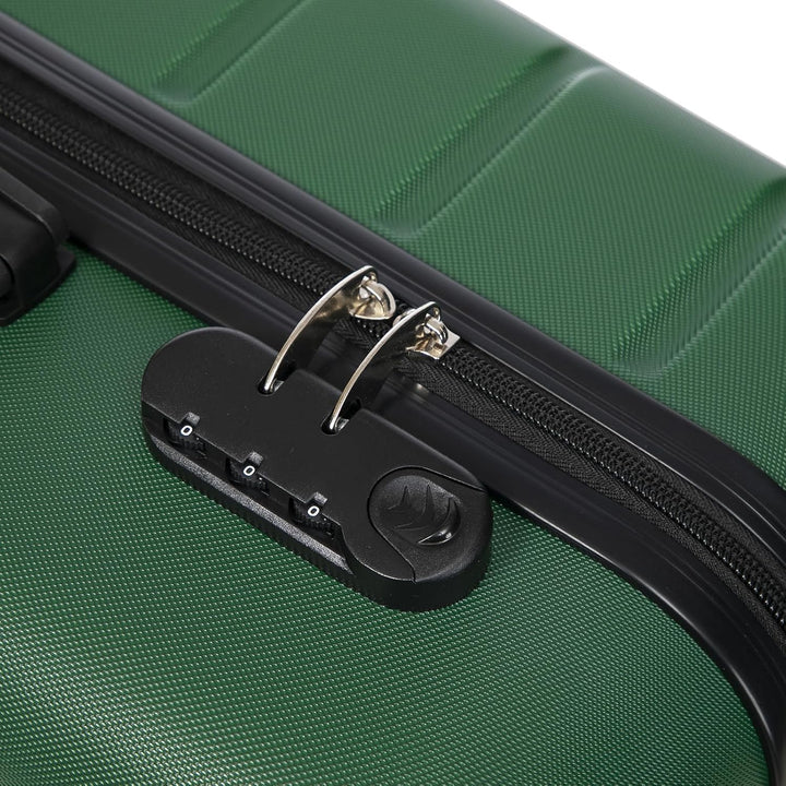 Trolley Reisekoffer Set, Koffer Suitcase, Rollkoffer Handgepäck Hartschalenreisekoffer mit Zahlensch
