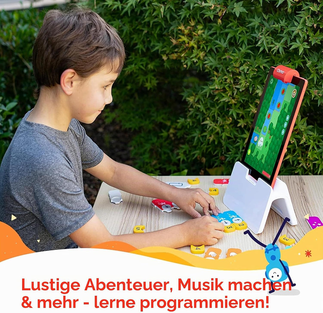 Osmo - Coding Family Bundle für iPad &amp; Fire-Tablet - 3 Lernspiele - 5-10+ Jahre - spielend Programmi