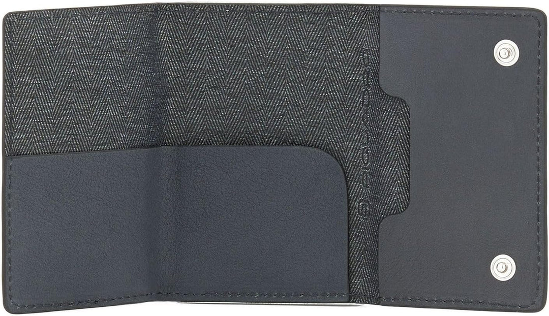 Piquadro Black Square - Kreditkartenetui 5cc 10 cm, Blau4