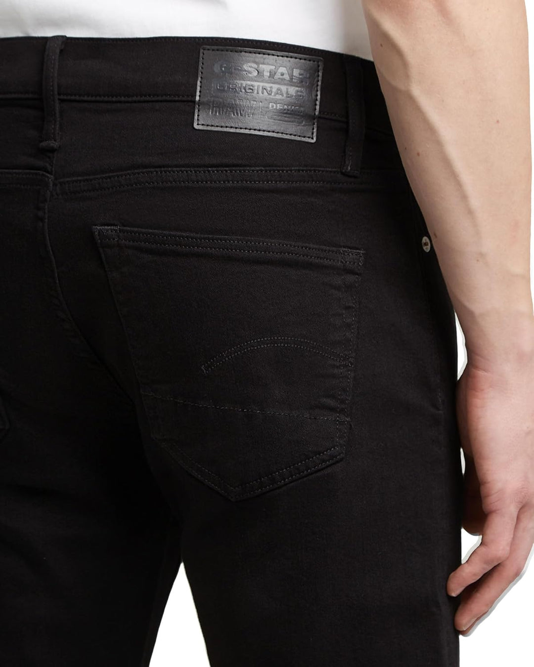G-STAR RAW Herren 3301 Slim Jeans 30W / 30L Schwarz (Pitch Black 51001-b964-a810), 30W / 30L Schwarz