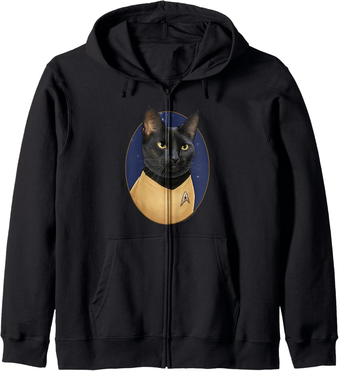 Star Trek: The Original Series Sulu Cat Portrait Kapuzenjacke