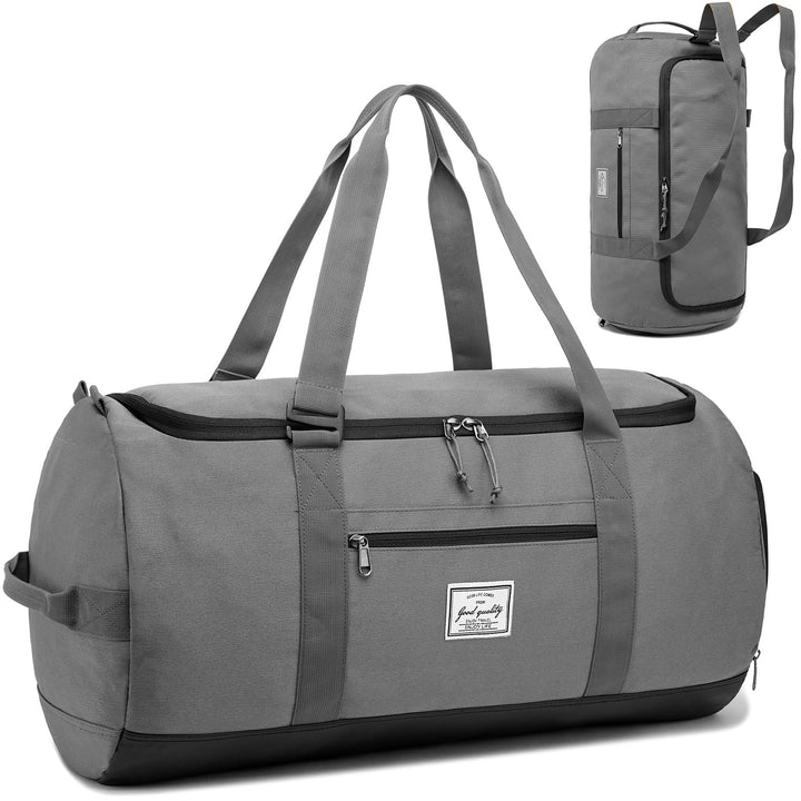 Sporttasche Herren Gross 60L Reisetasche Sport Tasche Rucksack mit Schuhfach Wasserdicht Trainingsta