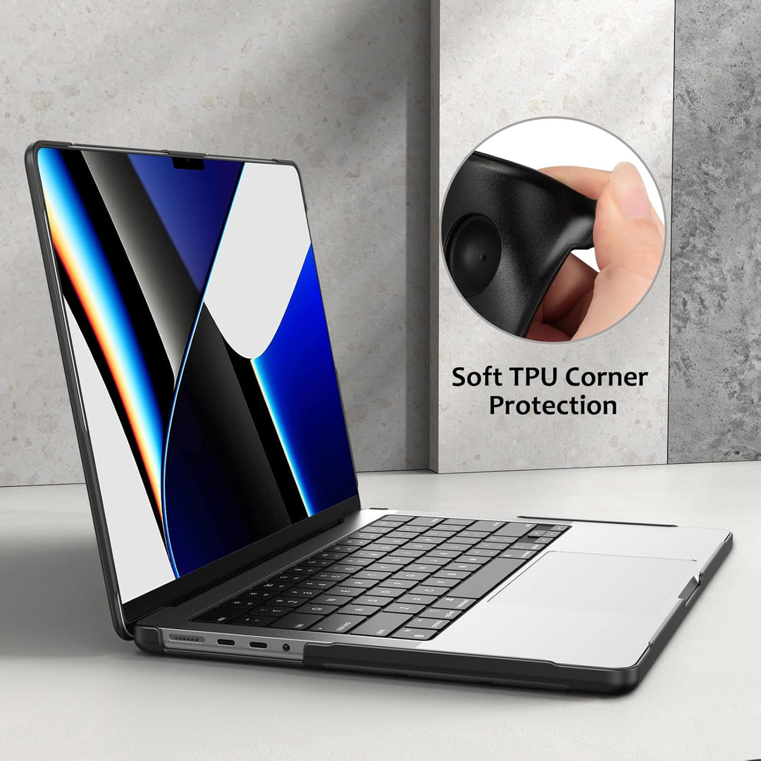Fintie Hülle Kompatibel mit MacBook Pro 14 Zoll M5 M4 M3 M2 M1 Pro/Max (2025-2021) A3434 A3112 A3401