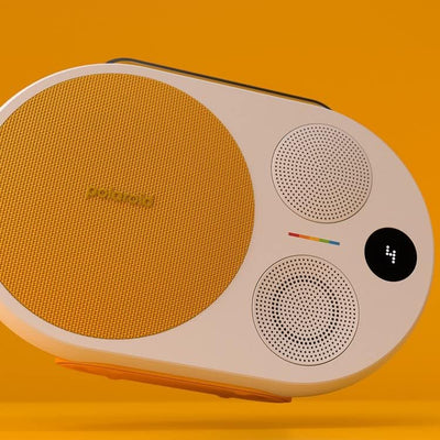 Polaroid P4 Music Player (Yellow) – Powerful Large Room Wireless Bluetooth Speaker Rechargeable with