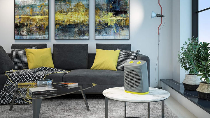 Olimpia Splendid 99294 Caldo Rock O Heizlüfter 2000 W mit Oszillierender Basis, Kunststoff 2000 W +