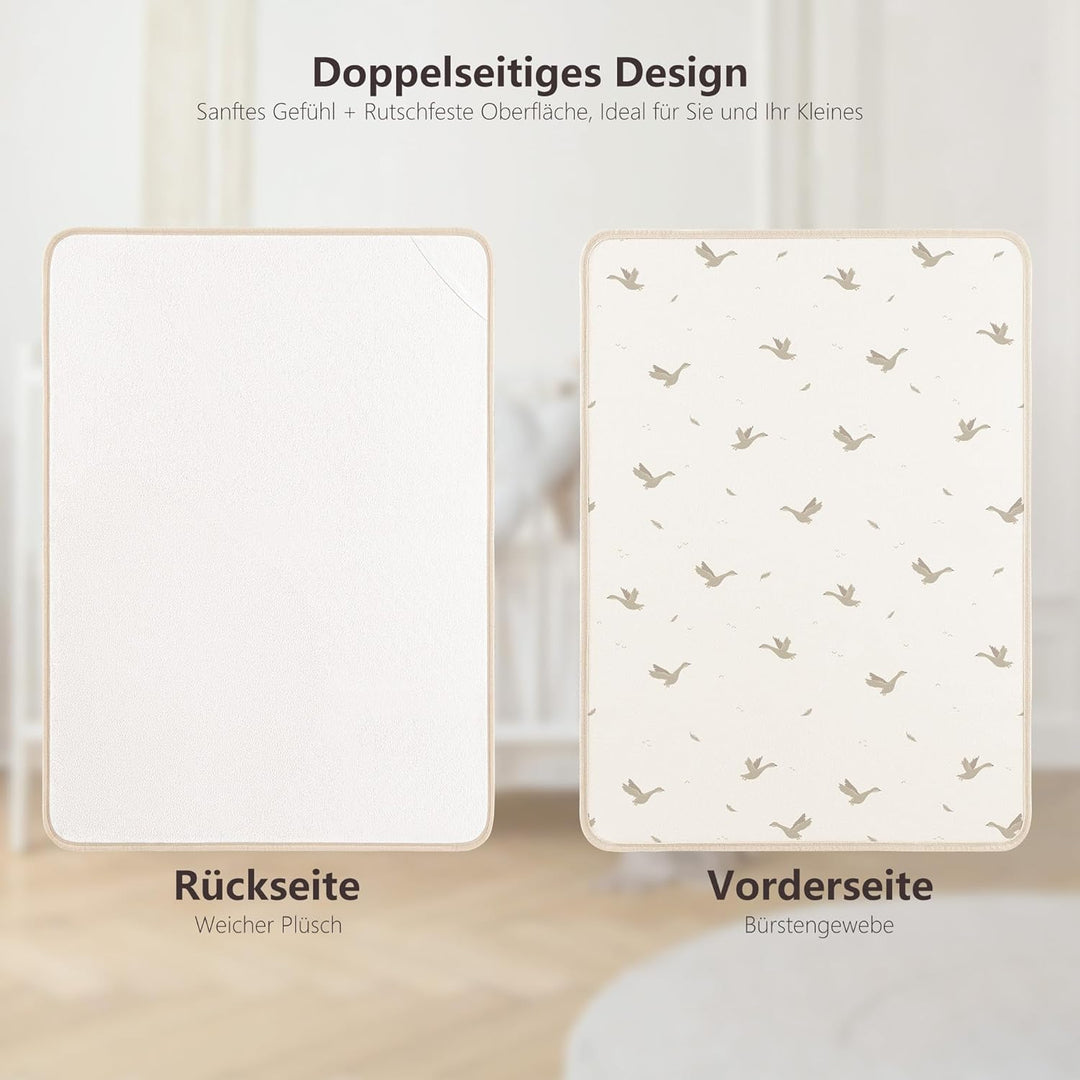 Susurration 2er Pack Bettunterlage Wasserdicht Kinder 75x90 cm Waschbar Matratzenschoner Baby Inkont