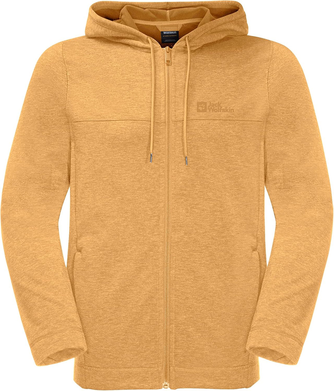 Jack Wolfskin Herren Waldsee Hooded JKT M Fleecejacke M honey yellow, M honey yellow