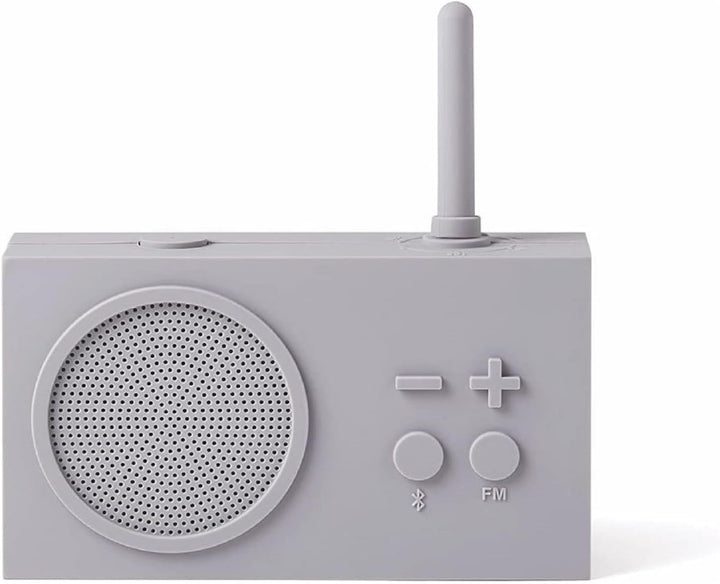 Lexon TYKHO 3 Tragbarer Bluetooth Lautsprecher mit FM Radio, Wasserdicht und Wiederaufladbarer Akku