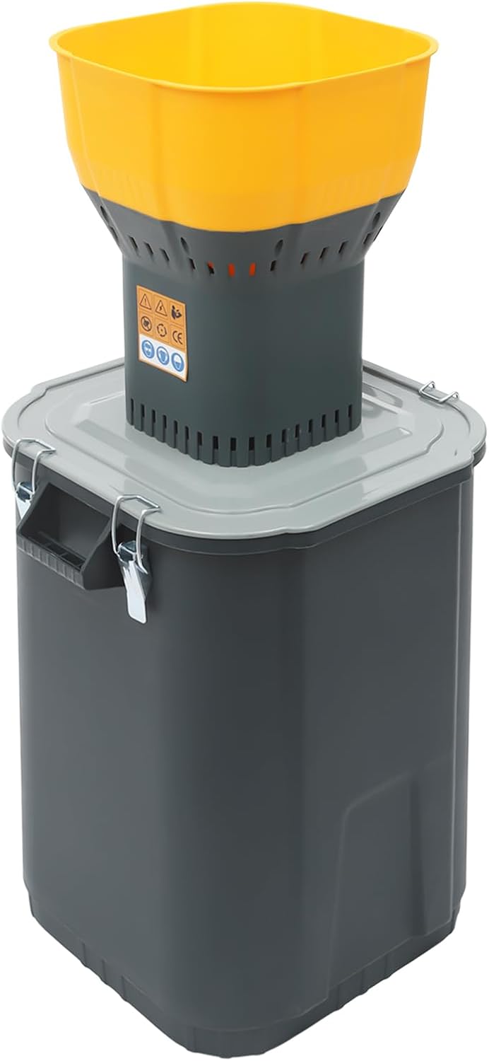Elektrische Getreidemühle, 1300 W, Getreidemühle mit 5 Sieben, Maismühle, Weizen, Reis, Soja, Trageg