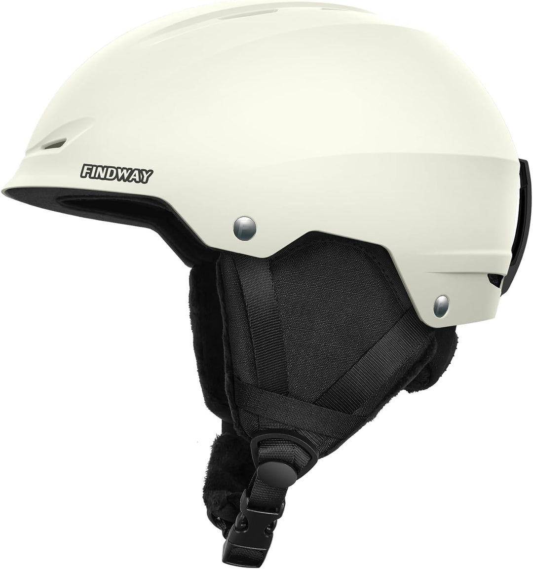 Findway Skihelm für Herren Damen,Unisex Schneesporthelm für Skifahren/Snowboard mit Belüftungssystem