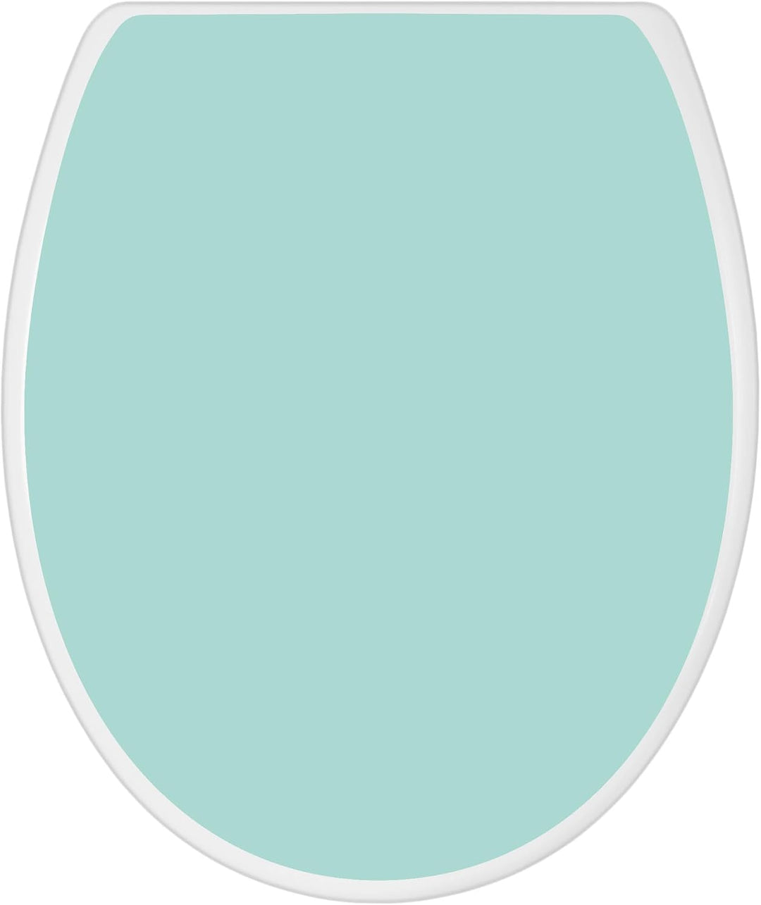 banjado Toilettendeckel mit Absenkautomatik 44,5x37cm - Soft Close Toilettensitz - WC Sitz mit Absen