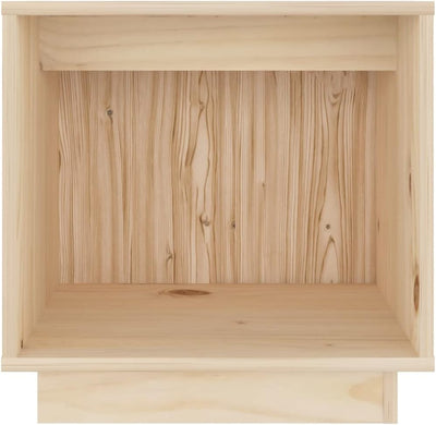 FIRBNUS Bedside Table Nachtkonsole Beistelltisch mit Stauraum Night Stand Nachttisch 40x30x40 cm Mas
