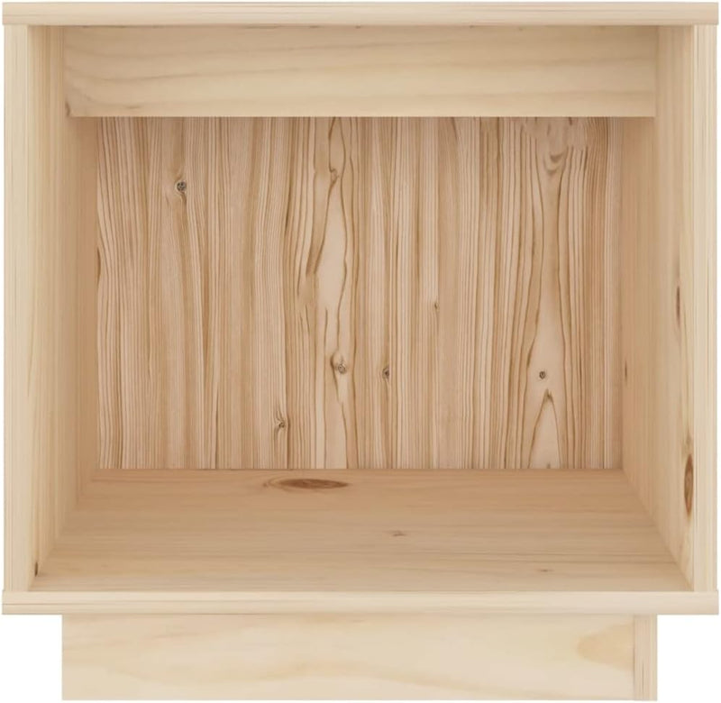 FIRBNUS Bedside Table Nachtkonsole Beistelltisch mit Stauraum Night Stand Nachttisch 40x30x40 cm Mas