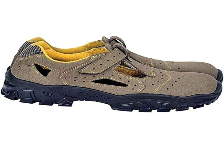COFRA Sicherheitssandale New Brenta S1P SRC Gr.42, Arbeitsschuhe und Sicherheitsschuhe Veloursleder,
