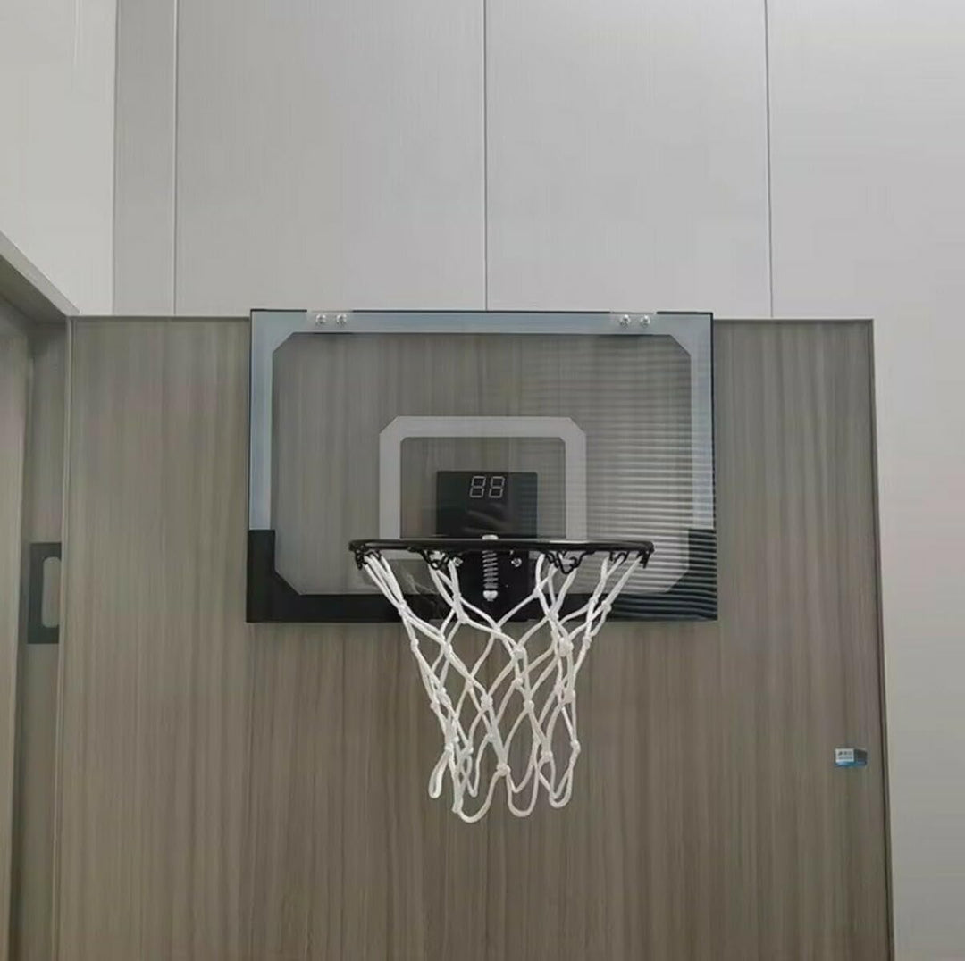 Pegasi Mini-Basketball-Rückwand mit Tür LED 45x30cm