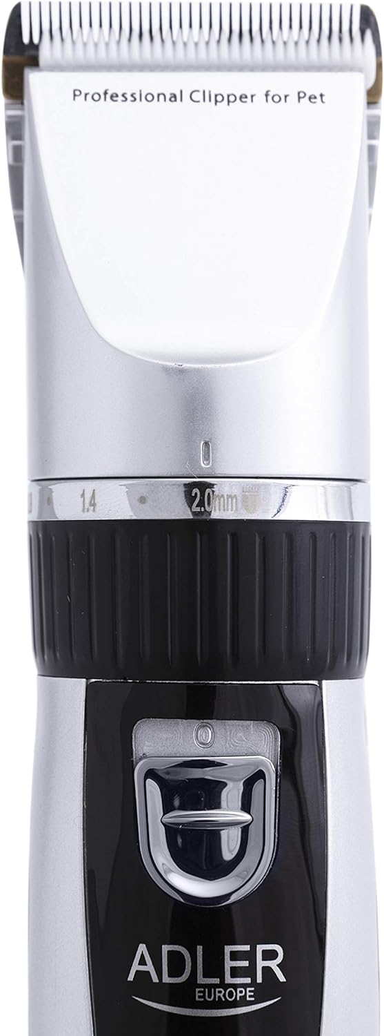 Adler AD 2823 Tierschermaschine Tierhaarschneider, silber