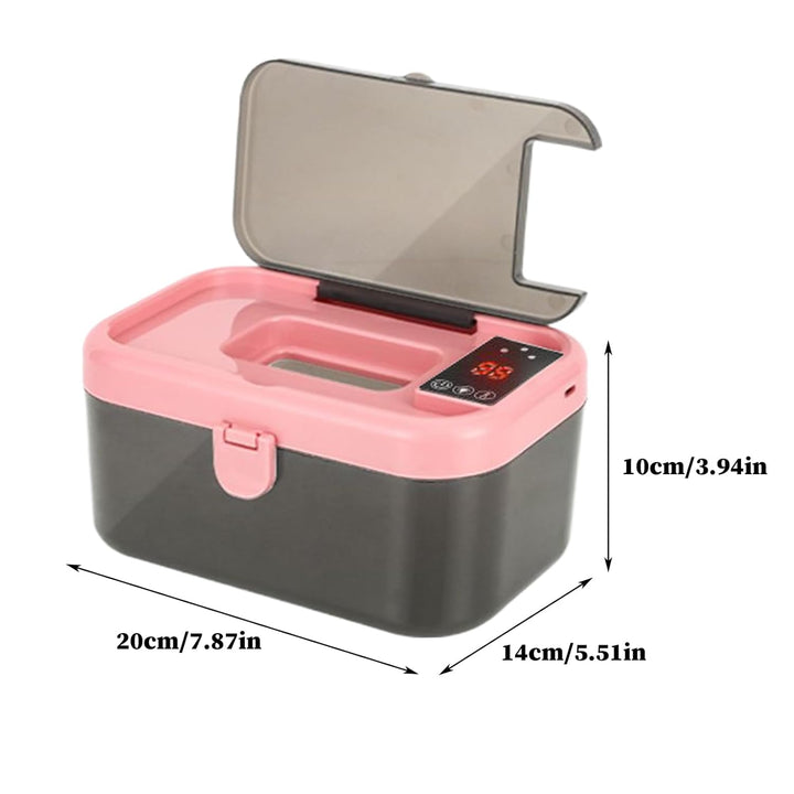 Baby Feuchttuchwärmer,Feuchttuchwärmer mit Spenderfunktion und LED-Beleuchtung für den Hausgebrauch
