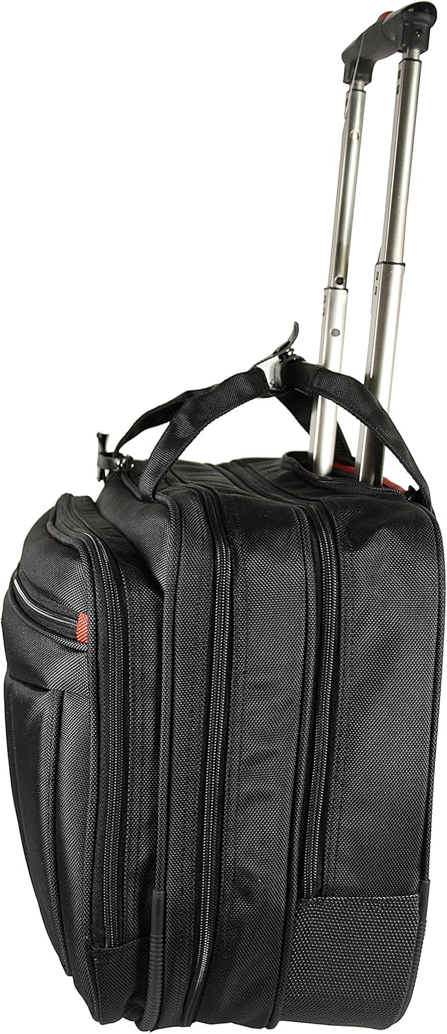 Trolley, Businesskoffer, Aktenkoffer, Pilotenkoffer, Aktentrolley mit Laptopfach, Dokumentasche, Han