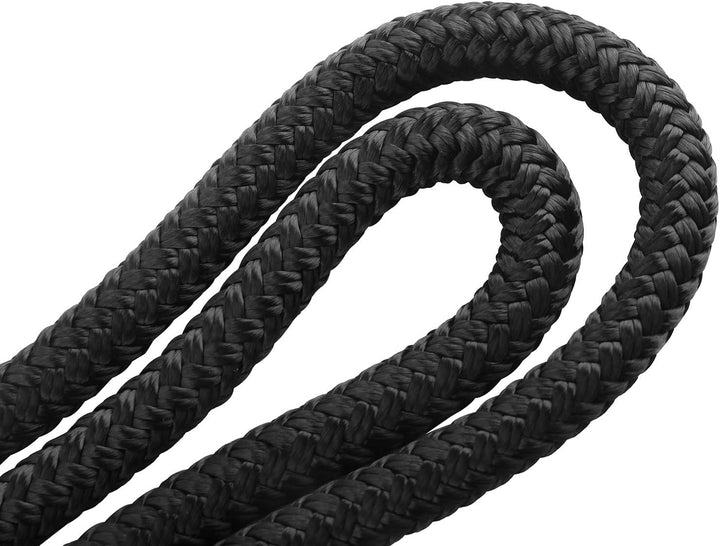 FreeTec 4 TLG Bootsseil Boot Fenderleine Nylon Dockline Festmacherleine Fenderseil mit Auge 12mm Dur