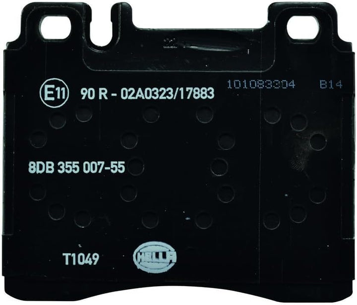 HELLA PAGID 8DB 355 007-551 Bremsbelagsatz - T1049 - Dicke/Stärke: 18.8mm - Bremssystem: Girling - f