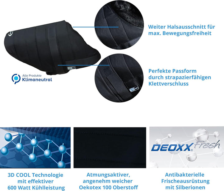 E.COOLINE PowerDog SX3 Kühlweste für Hunde | kühlende Weste für Vierbeiner | Klimaanlage zum Anziehe