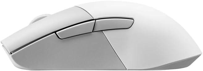 ASUS ROG Keris Wireless AimPoint White RGB Gaming Maus (optischer ROG AimPoint-Sensor, 36.000 DPI, R