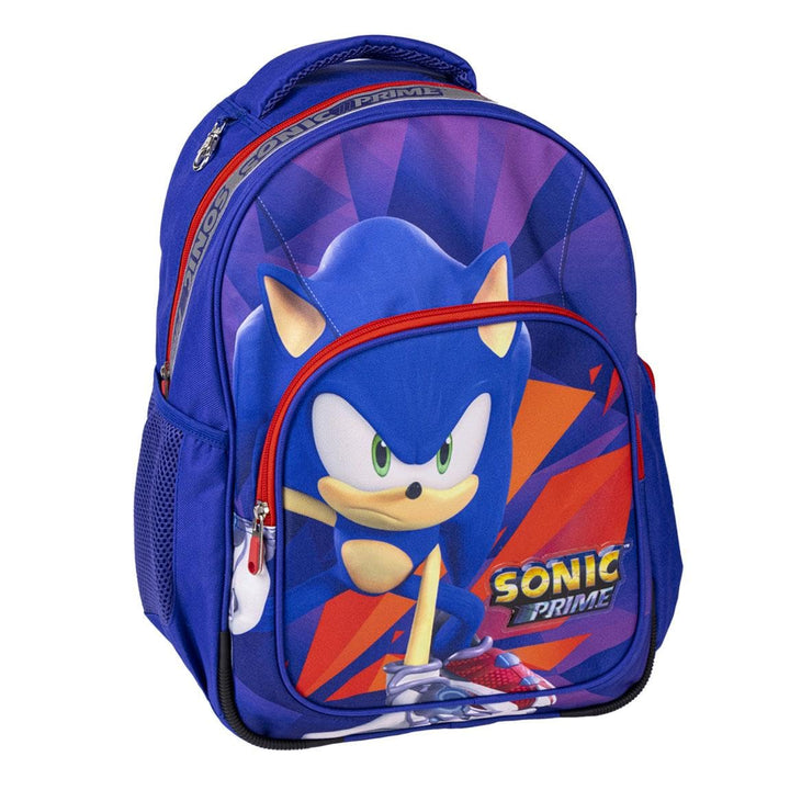 Sonic The Hedgehog Rucksack für Jungen, Kinderrucksack, Kinderturnbeutel, Schultasche, Sonic Prime R
