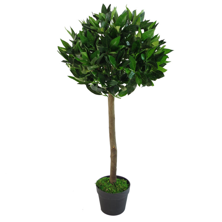 Leaf Bay Tree 7090-7089-7207-7209 Künstlicher Lorbeerbaum, Lorbeerkugel-Stil, gedreht oder einfarbig