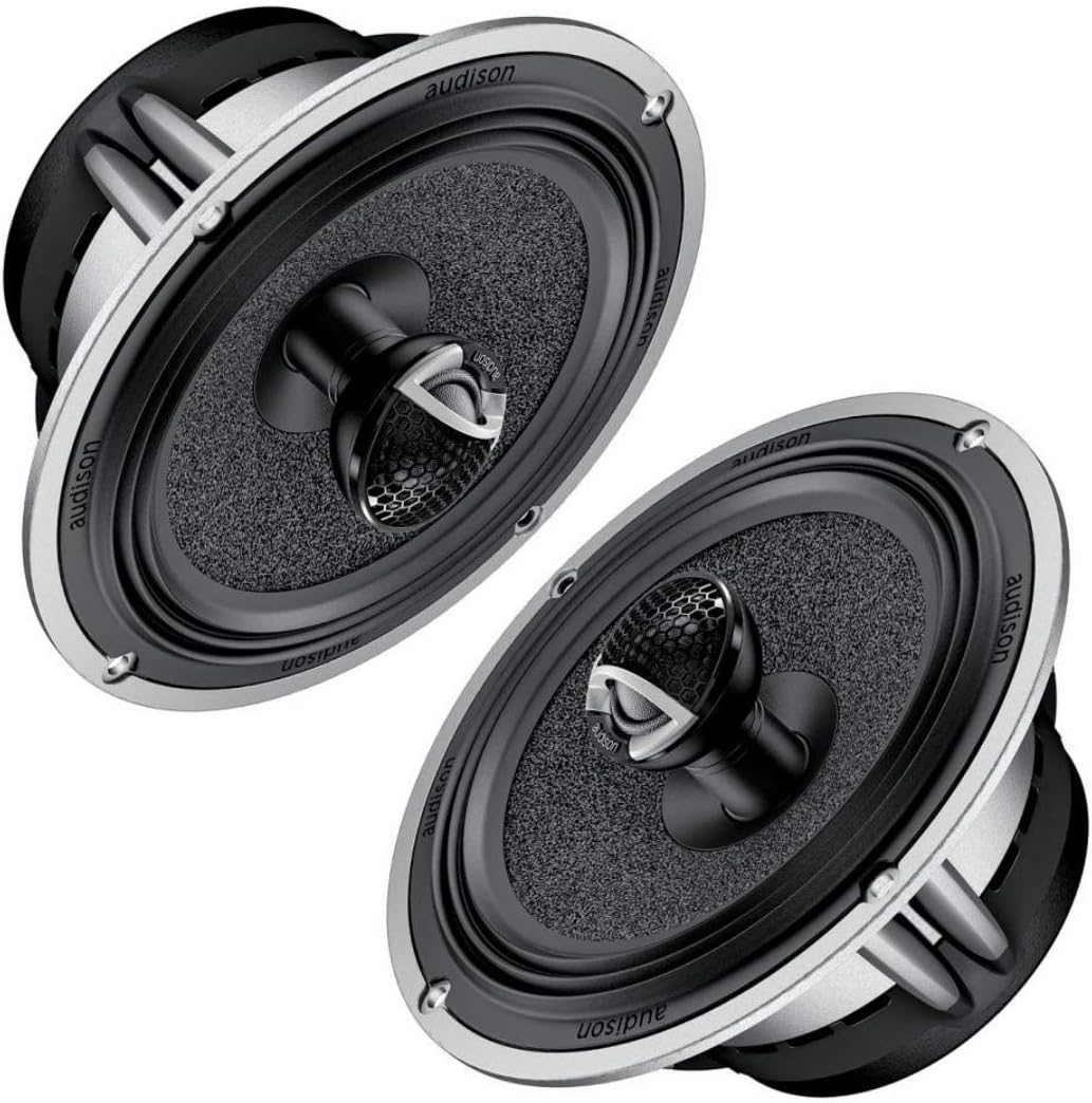 Audison Voce AV X6.5 - 16,5cm Koaxialsystem AVX6.5 SET 2 WAY COAX 165mm 1 Paar